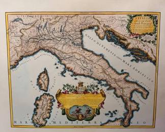 AM150Map Of Italy