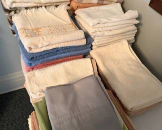 Towels and bed linens 