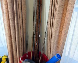 Fishing poles