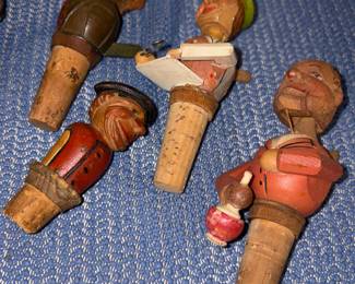 Vintage bottle stoppers