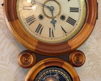 Antique wall clock