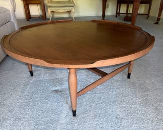 MCM round coffee table 
