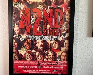42nd Street Signed Art