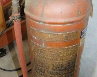 Vintage Soda-Acid Fire Extinguisher