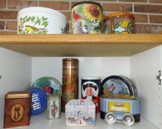 Vintage Decorative Tins