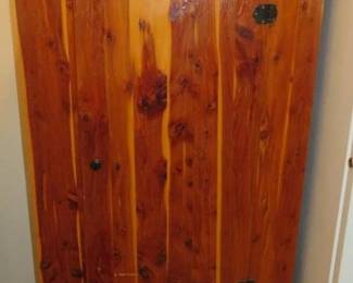 Solid Cedar Wardrobe Cabinet