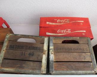 Vintage Dairy/Coca-Cola Crates