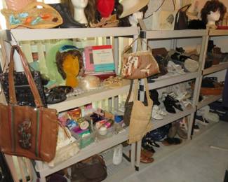 Women's Hats/Wigs/Shoes/Purses/Stockings