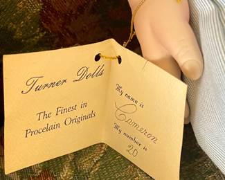 JUDITH TURNER PORCELAIN DOLL "CAMERON" #20