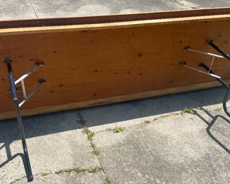 Sturdy, Well Built 9’ Buffet Table