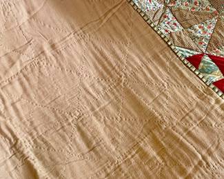 ANTIQUE HANDMADE FULL QUILT