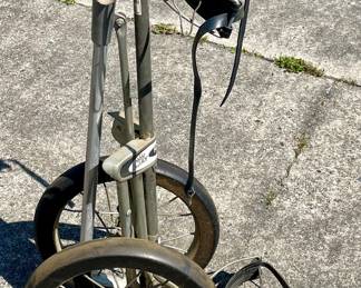 Vintage Ajay Roll King Golf Bag Cart