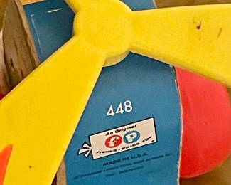 VINTAGE FISHER-PRICE #448 MINI COPTER TOY