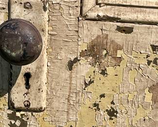 ANTIQUE ENTRYWAY DOOR