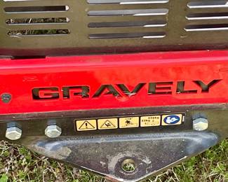 GRAVELY ZERO-TURN HD-60, 204 HOURS, LED LIGHTS, TRAILER HITCH