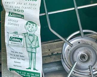 Vintage Coleman 3-Burner Camp Stove