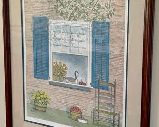 Framed/Matted/Signed/Numbered “Grandmas Special Place by Mac Foust , 21/500