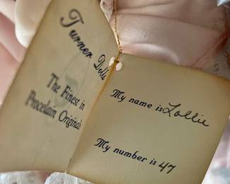 JUDITH TURNER PORCELAIN DOLL "LOLLIE" #47