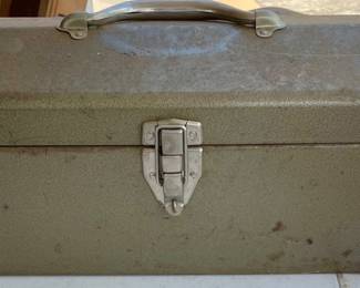 Metal Toolbox w/Contents