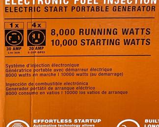 GENERAC XT8000EFI GENERATOR