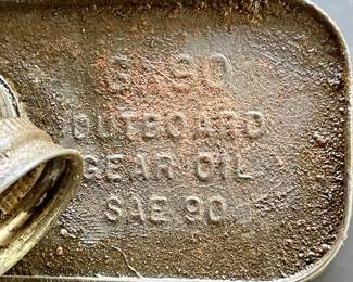 VINTAGE MOBILUBE (FOR GEARS) OUTBOARD SAE 90