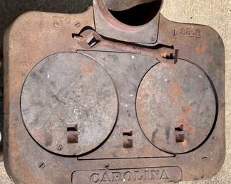 Antique Wood Stove - Carolina Glascock Stive Mfg. Co. - Greensboro, NC
