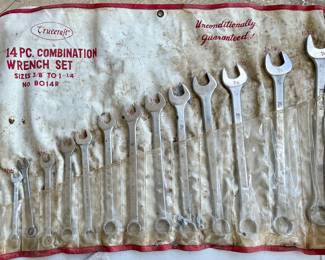 Vintage, Complete, 14-PC Combination Wrench Set