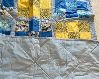 HANDMADE CRIB QUILT