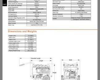 GENERAC XT8000EFI GENERATOR