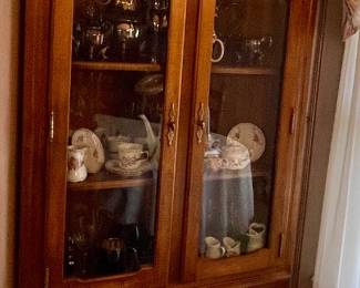 VINTAGE CORNER CABINET #1
