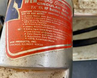 Wen “MIGHTY STALLION” Circular Saw