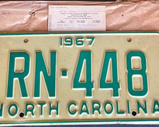 1967 NC Tag