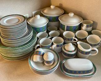 VINTAGE PFALTZGRAFF "AMALFI MEDITERRANEAN" 57-PCS