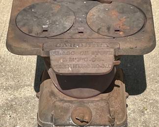 Antique Wood Stove - Carolina Glascock Stive Mfg. Co. - Greensboro, NC