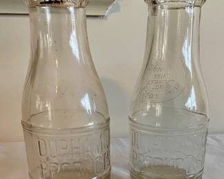 ANTIQUE DURHAM DAIRY PRODUCTS INC BOTTLES
