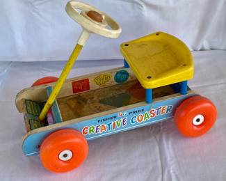 VINTAGE FISHER PRICE "CREATIVE COASTER"
