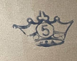 ANTIQUE PRISTINE 5 GALLON CROCK