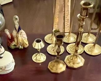 Music Box, Brass candlesticks