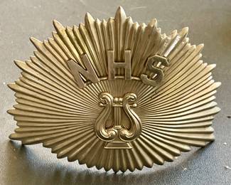 1960’s NORTHEAST HIGH SCHOOL MARCHING BAND CAP CREST