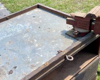 Mobile shop Cart with Vise
