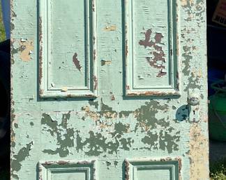 ANTIQUE ENTRYWAY DOOR