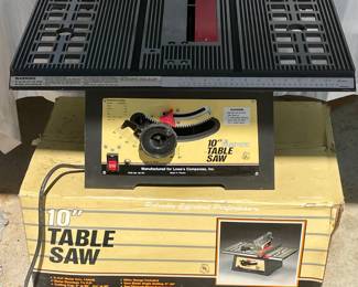 Barn Find! *NOS - 10” Table Saw