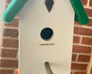 WHIMSICAL "GOLF" BIRDHOUSE DECOR