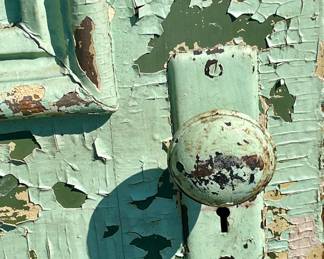 ANTIQUE ENTRYWAY DOOR