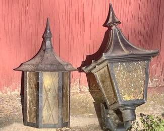VINTAGE PORCH LAMPS