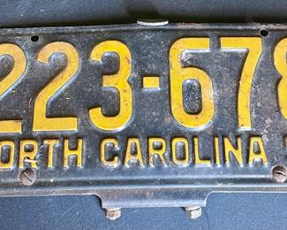 1955 NC Tag
