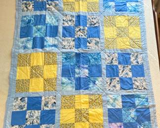 HANDMADE CRIB QUILT