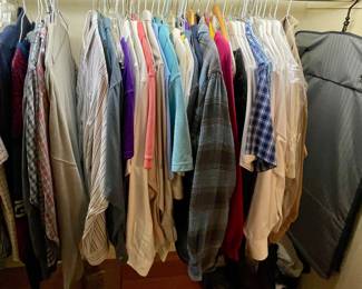 MEN'S SHIRTS - SIZE LARGE