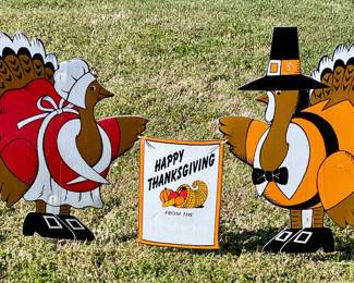 Thanksgiving Yard Signs - Add your name!