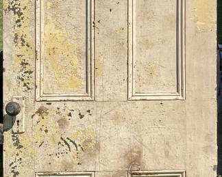 ANTIQUE ENTRYWAY DOOR